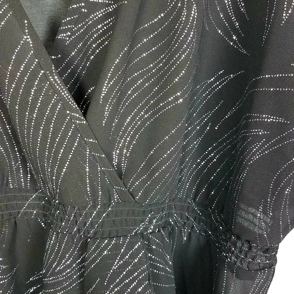 Sparkly Glitter Sheer Tunic Plus Size 4x - image 4